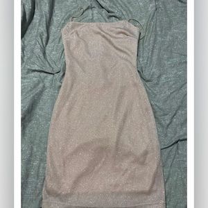 Pink sparkly Windsor dress